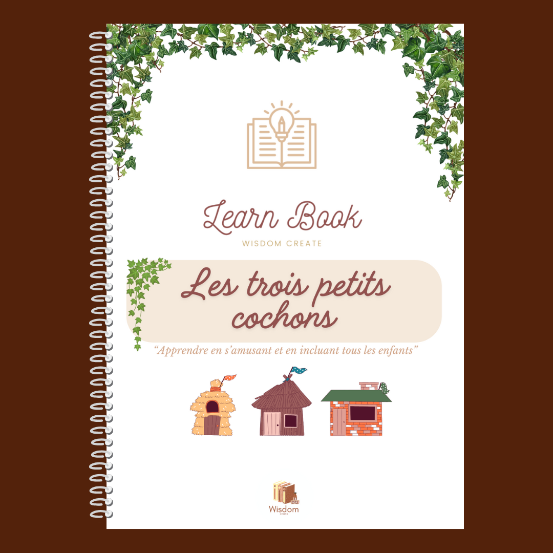 Learn book : Les trois petits cochons