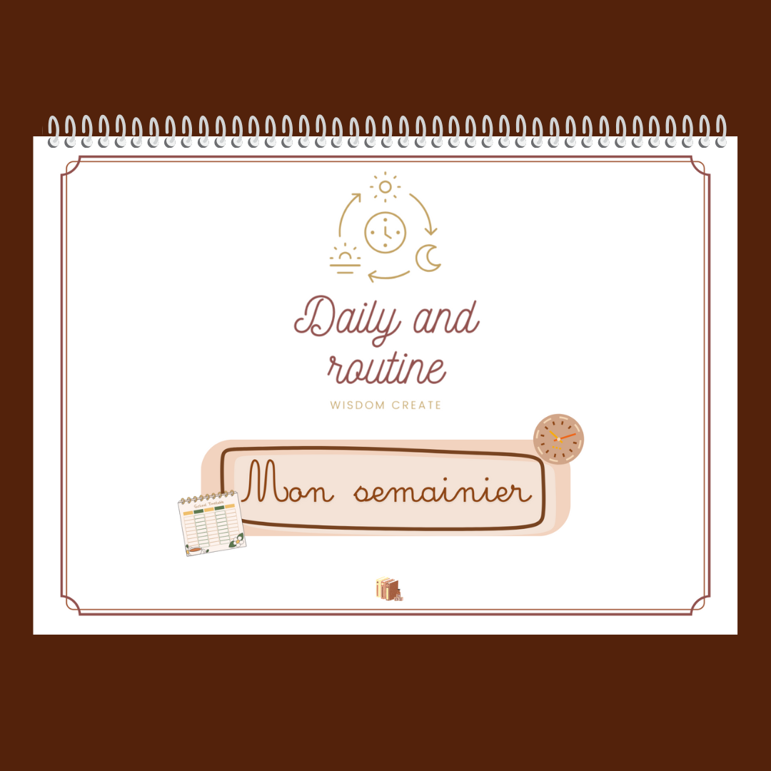 Daily & Routine : Mon semainier