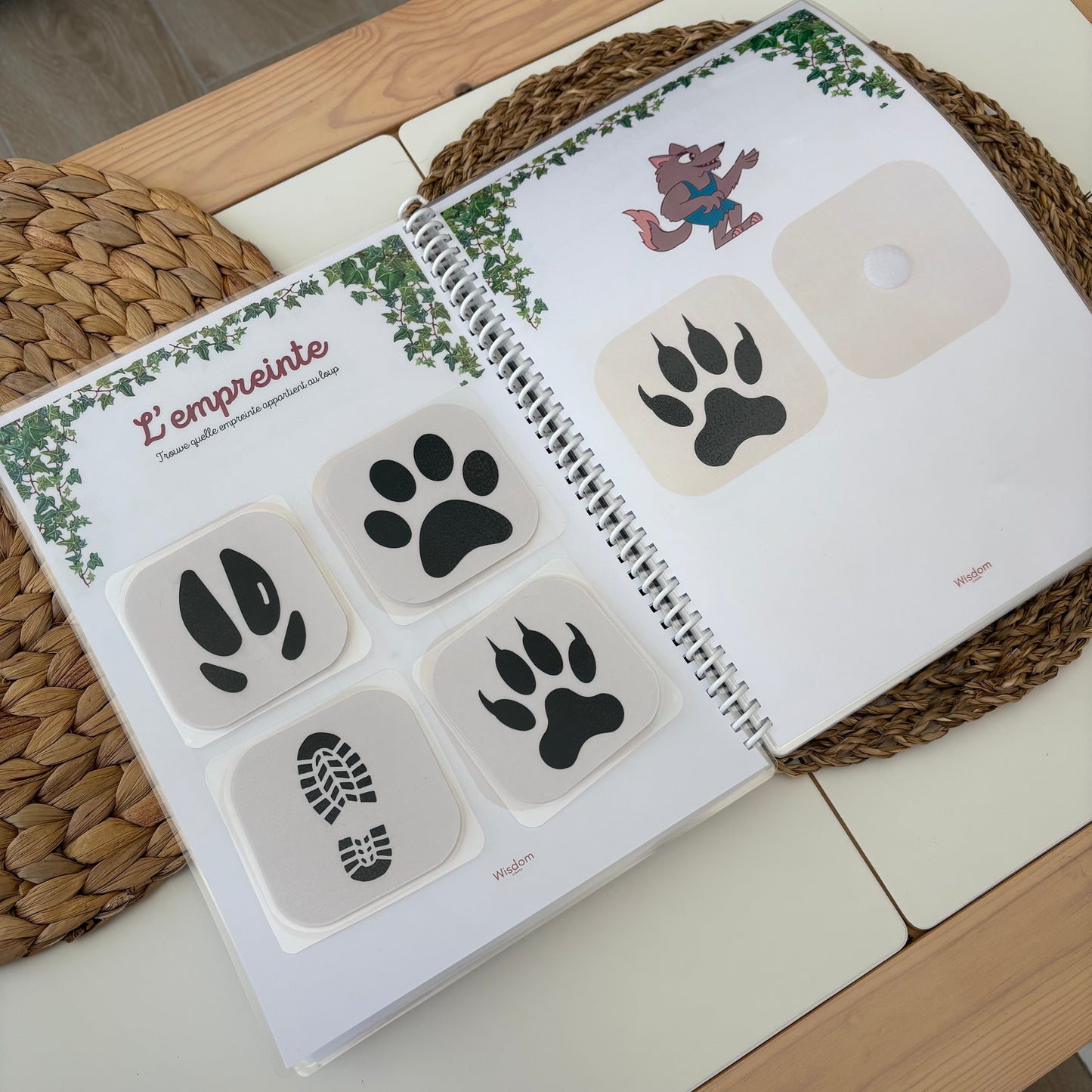 Learn book : Les trois petits cochons