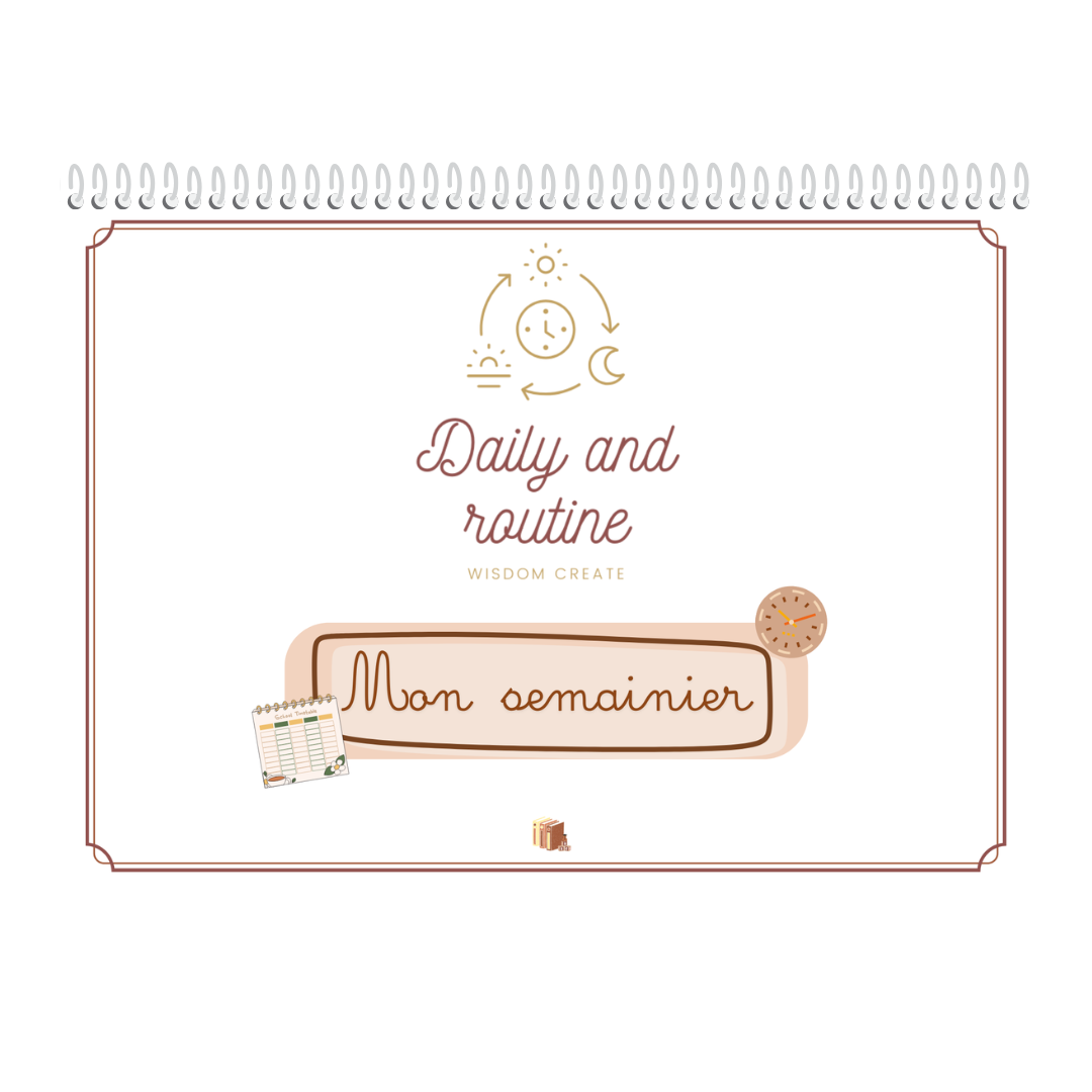 Daily & Routine : Mon semainier