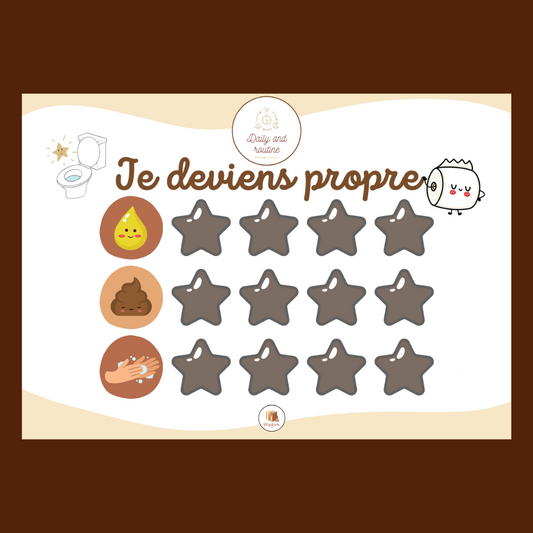 Daily & Routine : Je deviens propre