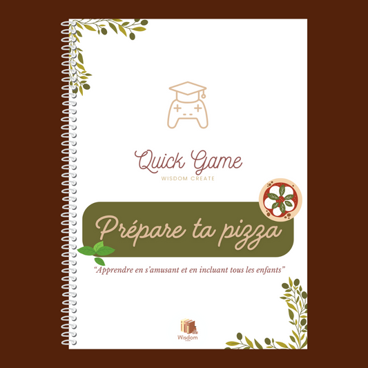 Quick game : Prépare ta pizza