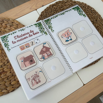 Learn book : Les trois petits cochons