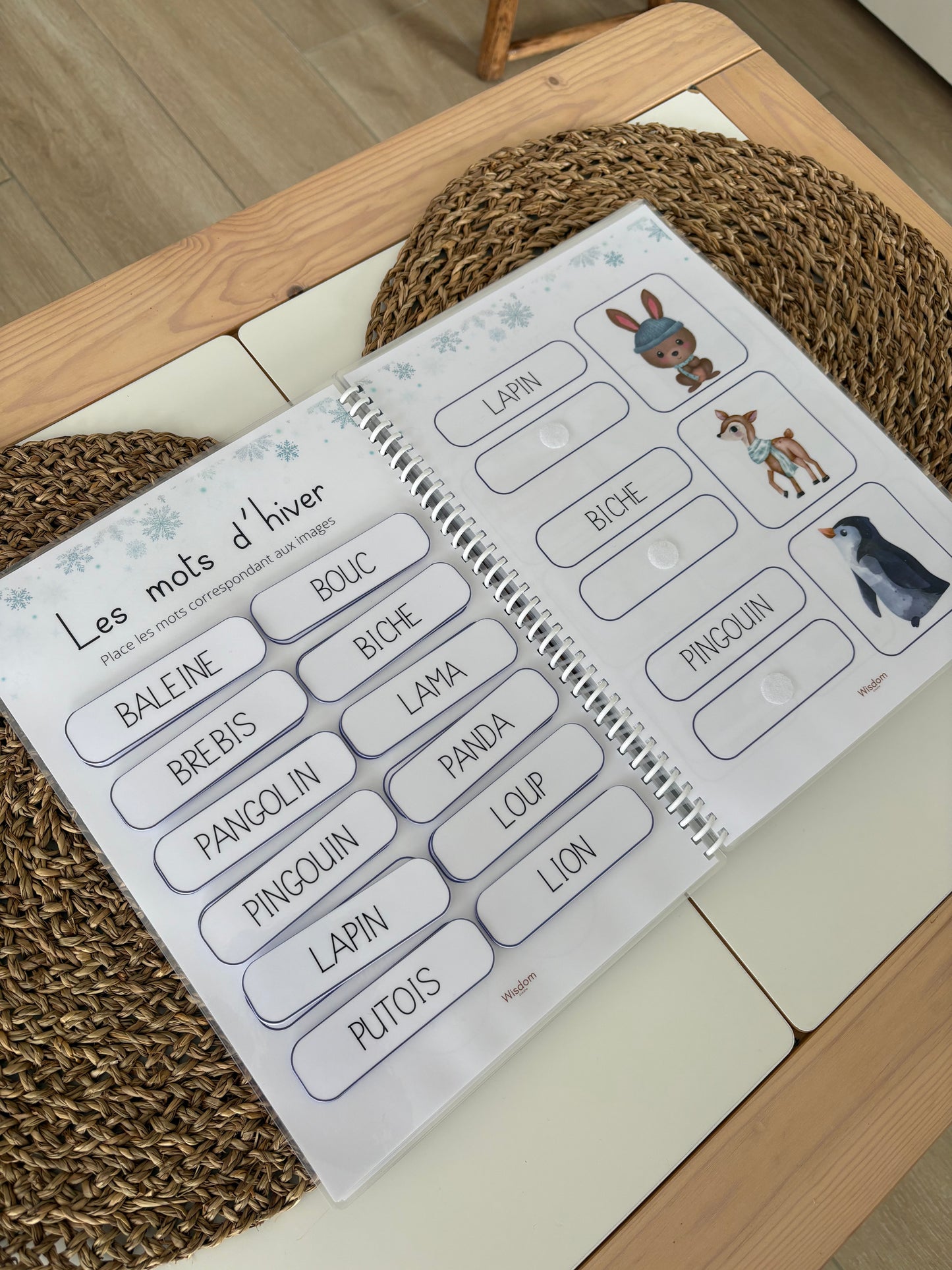 Learn book : d'hiver