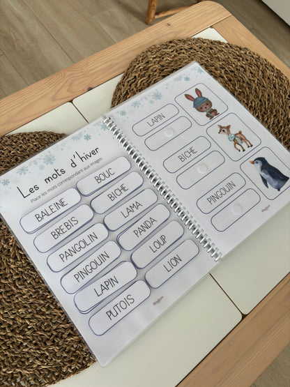 Learn book : d'hiver